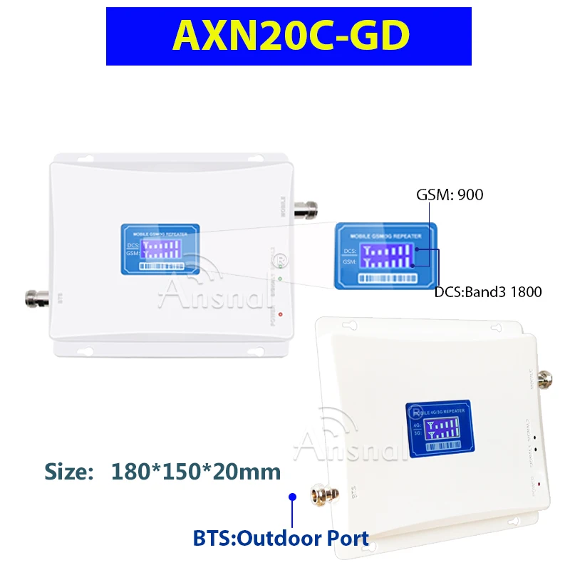 Amplifier 4G  900 1800Mhz Dual-Band Cellular