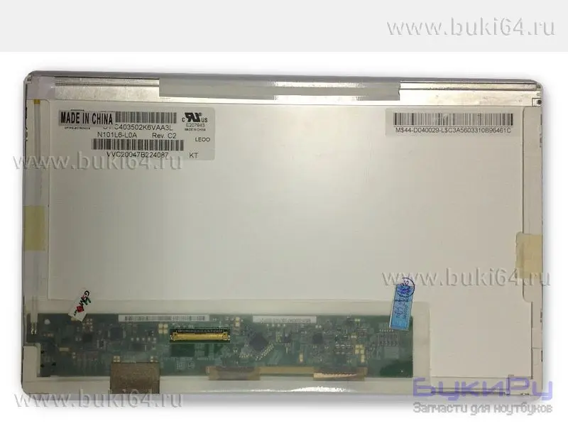 Матрица 10.1" 1024*600 LED 40 pin (N101N6-L01 матовая) | Компьютеры и офис
