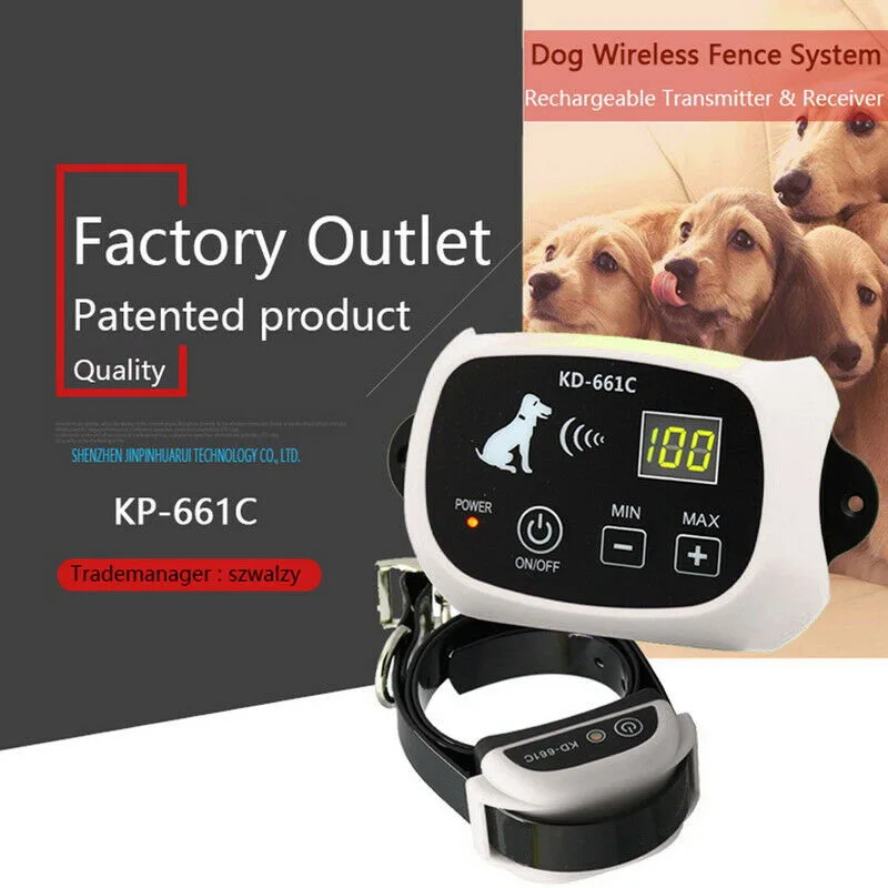 50 шт./упак. ограждения удержания системы обучения электронный ошейник для собак в водонепроницаемый DHL22k