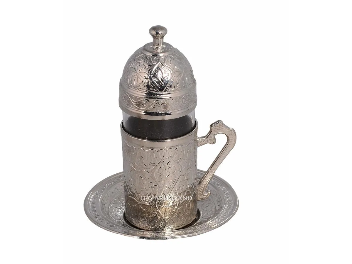 

WHITE-YELLOW-ANTIQUE YELLOW-ANTIQUE COPPER, DRINK WATER YOUR PATTERNED COFFEE