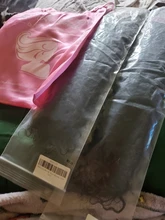 ALI ANNABELLE-Mechones de cabello 100% humano postizo Remy, pelo rizado brasileño color natural, paquetes de 1, 3 o 4 piezas