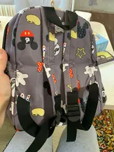 Mochila de moda de Disney para niños y niñas, morral Escolar de Mickey Mouse para guardería, morral de viaje pequeño de 3 a 6 años