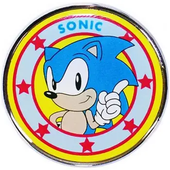 

Saw: Sonic - Pin Badge Enamel (brooch Enamel) HALF MOON BAY3.98