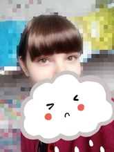 AliLeader Limpio frente falso pinza con flecos en flequillo postizo con de pelo sintético de alta temperatura