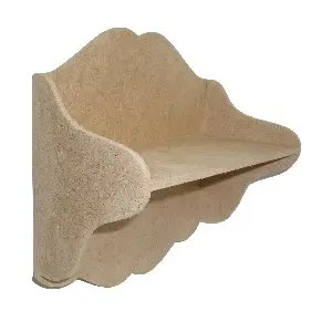 

Ah6140134 MDF shelf for kitchen 'Provence, 22x25x10.5 cm