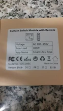 Módulo de relé wifi+RF de enchufe con control remoto para persianas, Módulo de control de persianas y cortinas motorizadas, para Smart Life, Tuya, Alexa y Google Home
