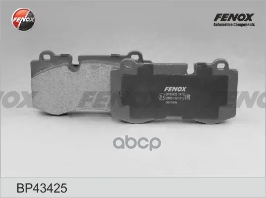 Колодки Передние Mb W211, W221 2.8-6.0, 3.2cdi 05- Bp43425 FENOX арт. BP43425