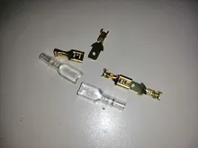 Spade Connector Crimp-Terminals AWG Suitable-For 22-16 Male 100pcs/25set