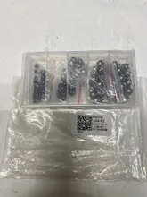 Unids/caja de plomo de mordedura abierta, clip de pesca desnuda, mordedura redonda, plomada, aparejos de pesca auxiliares, 100