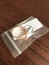 Vienkim 1PC cristal popular plateado mujeres de anillos de compromiso de circón cúbico elegante blanco rosa de oro anillo tamaño 6 7 8 9