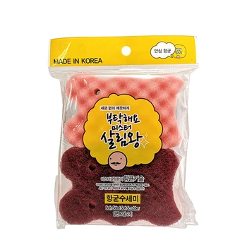 

Sponge for washing dishes Insan antibacterial both sided soft scrubber (2 pcs.)