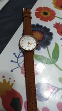 Reloj pequeño Vintage para mujer, correa de cuero, para deportes al aire libre, regalo
