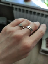 COOLTIME-anillos de acero inoxidable con Cruz Supernatural para hombre y mujer, Color plata, regalo de compromiso de boda, joyería