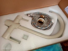 Grifo purificado múltiple para fregadero de cocina, mezclador de agua caliente y fría, con doble rotación de 360 grados