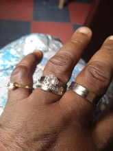 ELSEMODE-Anillo de boda de circón cúbico para mujer, de 1,8 quilates, oro rosa, acero inoxidable, joyería de compromiso, regalos románticos para amantes