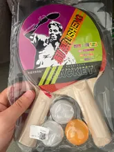 Raqueta de Ping Pong de color madera, palo de tenis de mesa, paleta duradera, para juegos, portátil, práctica, de Ping Pong