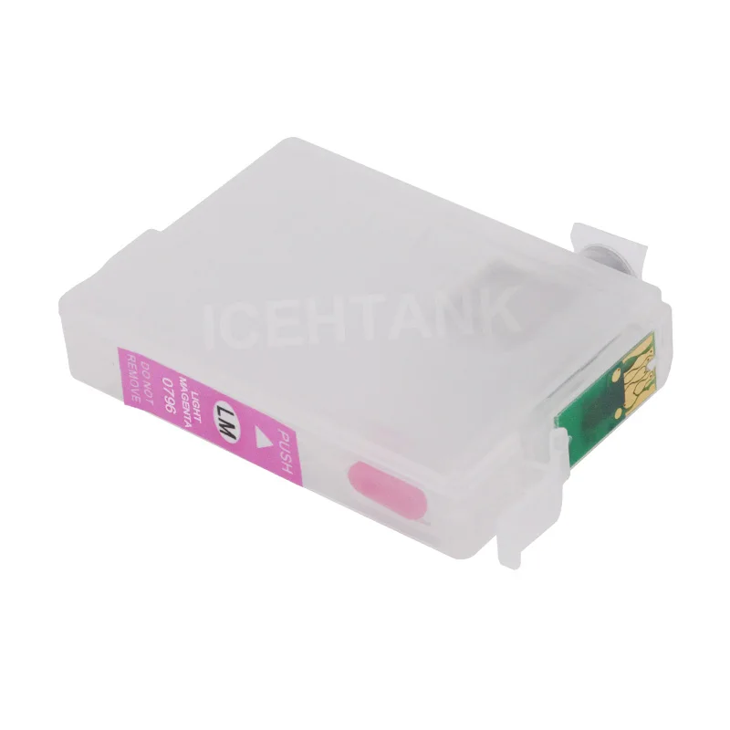 Чернильный картридж ICEHTANK T0801 для принтеров Epson Stylus Photo P50 T59 R265 270 285 290 360 RX560 585 610