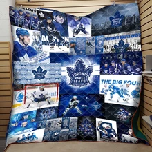 ToRonTo m.a.p.l. E стеганое одеяло с листьями, напечатанным 3d цифровой печатью и хлопковое летнее прохладное одеяло, кондиционер, промытый водной фабрикой