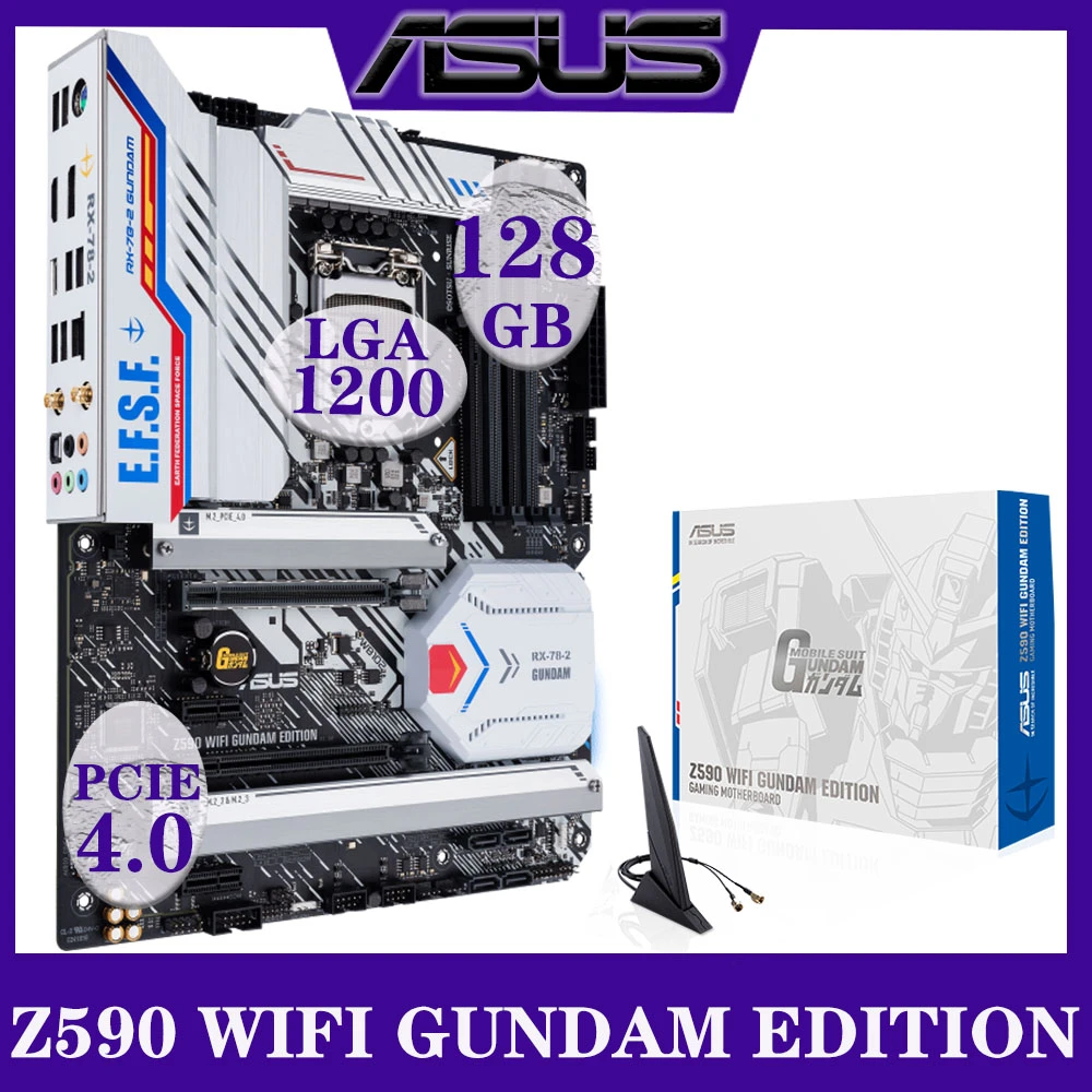 ASUS WiFiガンダム版LGA 1200 Intel Z590 SATA 6GB / S ATX Intel