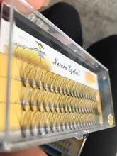 60 racimo/caja de pestañas individuales 0,07/0,1 grueso conjunto de pestañas extensión 3D pestañas falsas naturales al por mayor
