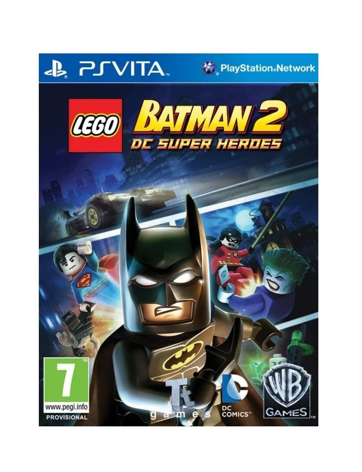 PS Vita игра Lego Batman 2 DC Super Heroes без обложки ENG б\у | Электроника