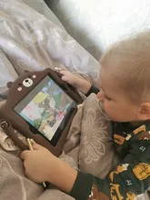 Kids Case for iPad 2 3 4 Soft Silicon Child Lovely Stand Tablet Cover for Ipad 6th 9.7