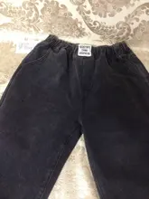 Pantalones vaqueros de estilo Boyfriend para mujer, pantalón de cintura alta, suavizante de talla grande, pantalones bombachos vaqueros de longitud completa, Retro Azul, gris, 4xl, 5xl