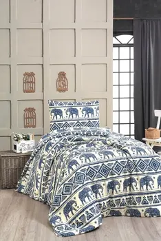

BEYON SINGLE DUVET COVER SET GANESHA BLUE WHITE FISHNET PATTERNED USEFUL CHIC ATTRACTION VARIOUS SHAPE PATTERNS