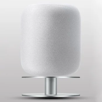 

Aluminum Anti-Scroll Desk Stand for Apple HomePod Portable Metal Holder Non-slip Silicone Pad for Apple HomePod