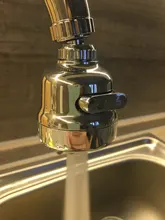 Rotating-Nozzle Faucet Diffuser Splash Kitchen-Aerator Pressurized Tap Mixer for 3-modes/Pressurized/Splash/..