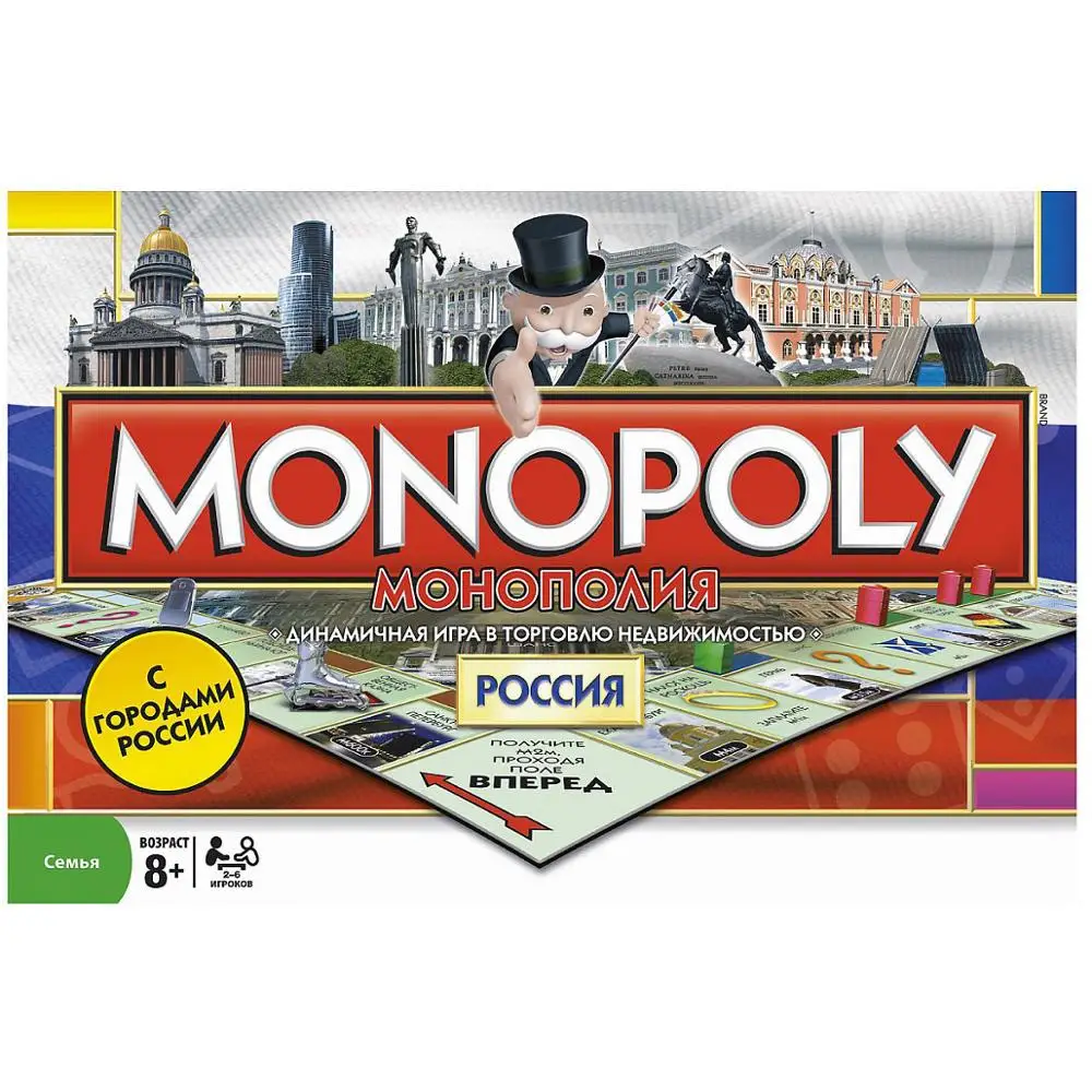 Настольные игры monopoly