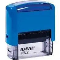 4912 IDEAL ОСНАСТКА ДЛЯ ШТАМПА 47х18мм СИНЯЯ 4912 IDEAL ОСНАСТКА ДЛЯ ШТАМПА 47х18мм СИНЯЯ