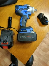 PROSTORMER-llave eléctrica sin escobillas de 21V, taladro de impacto inalámbrico, bolsa de herramientas de 320NM, taladro recargable de velocidad Variable