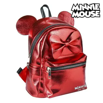

Casual Backpack Minnie Mouse 72822 Red Metallic