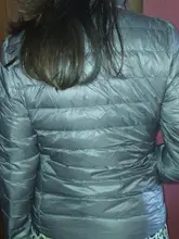 Chaqueta de invierno ultraligera para mujer, chaqueta de plumón de pato, ajustada, portátil, a prueba de viento, 7XL, novedad de 2020