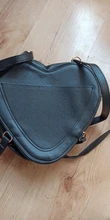 De moda de calidad mochilas de cuero de las mujeres en forma de corazón de mochila con forma de murciélago bolso Punk bolso de escuela adolescente alas de Ángel mochila