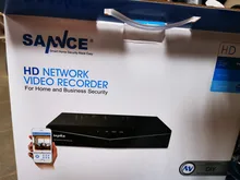 SANNCE-sistema de seguridad CCTV para exteriores, Kit de NVR POE de 4 canales, 1080P, 2MP, IR, IP66, impermeable, cámara IP, Plug & Play, videovigilancia