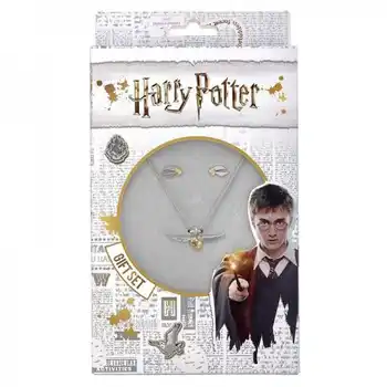 

Golden Snitch Harry Potter pendant and earrings Set