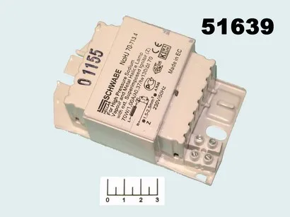 ДРОССЕЛЬ ДЛЯ МЕТАЛЛОГАЛОГЕННЫХ/НАТРИЕВЫХ ЛАМП 70W MH/HPS NAHJ 70.713.4/70.300 |