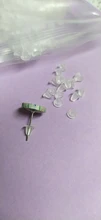 Tope trasero de pendiente de silicona blanda para pendientes, accesorios para pendiente DIY, Tuercas para pendientes, tapón de orejas, 500/1000 Uds.