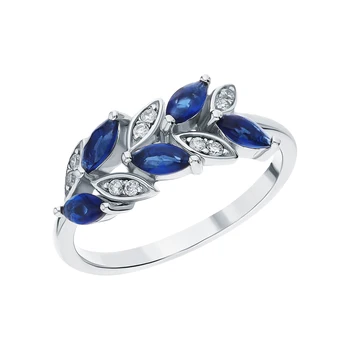 

Silver ring with sieve and cubic zirconium sunlight sample 925