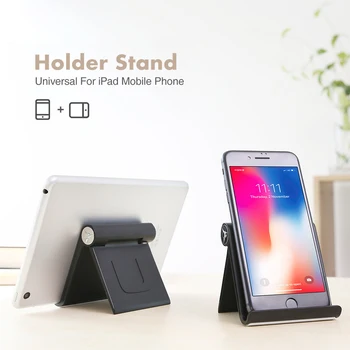 

Pinzheng Tablet 0-100° Adjustable Tablet Holder Phone For iPhone 8 iPad Mobile Phone Tablet Bracket Non-Slip Brake Folding