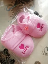 De algodón de las muchachas del bebé Zapatos de primavera Retro otoño niños pequeños botines de algodón zapatos de fondo suave en primer lugar los caminantes 0-18M