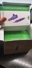 Biomaser-agujas de cartucho de maquillaje permanente Revolution, agujas para Kit de máquina de tatuaje, cejas, 1R,2R,3R,5R, 10 Uds.