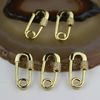 

29*13mm 10pcs/lot New design cz clasp charm,cubic zirconia micro pave charm pendant,fashion cz jewelry clasp accessories