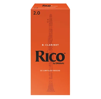 

Rca2520 Rico canes for clarinet BB, Size 2.0, 25 PCs, Rico