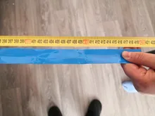 Paquete de Tubo termorretráctil de PVC para baterías Lipo, envoltura de película de aislamiento de 17mm ~ 80mm de ancho, funda de Cable de litio, 1 metro, 18650