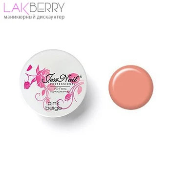 

Гель "JN" pink beige NEW15 гр. белая пл. банка ГЕЛЕВАЯ СИСТЕМА