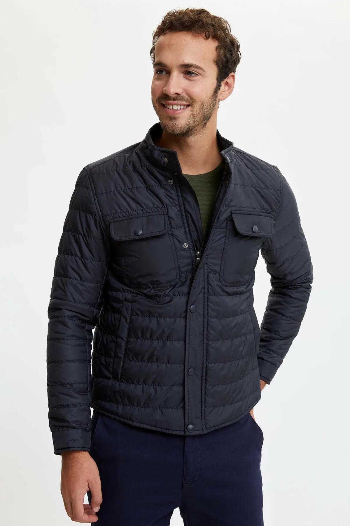DeFacto Man Jacket Mont-R2839AZ20SP DeFacto Man Jacket Mont-R2839AZ20SP