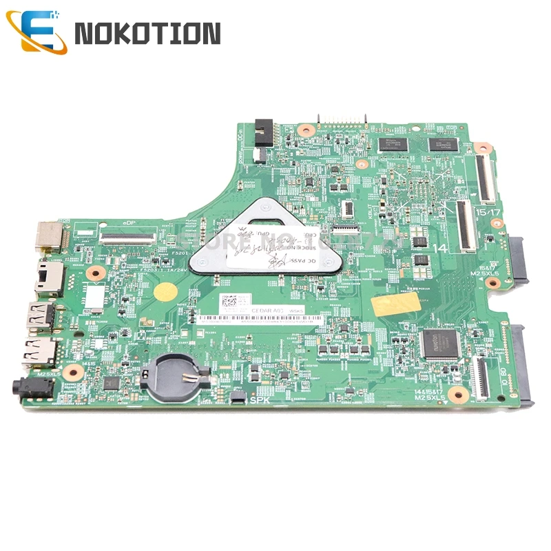 astounding NOKOTION For Dell Inspiron 3542 laptop motherboard 13269-1 FX3MC CN-0NG8CD 0NG8CD NG8CD I3-4005U CP